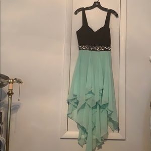 High-low cocktail dress